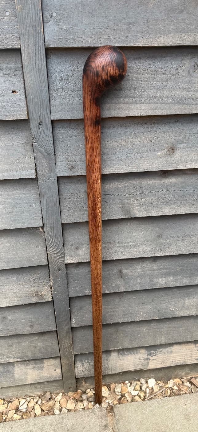 Solid Oak Shillelagh Walking Stick #3